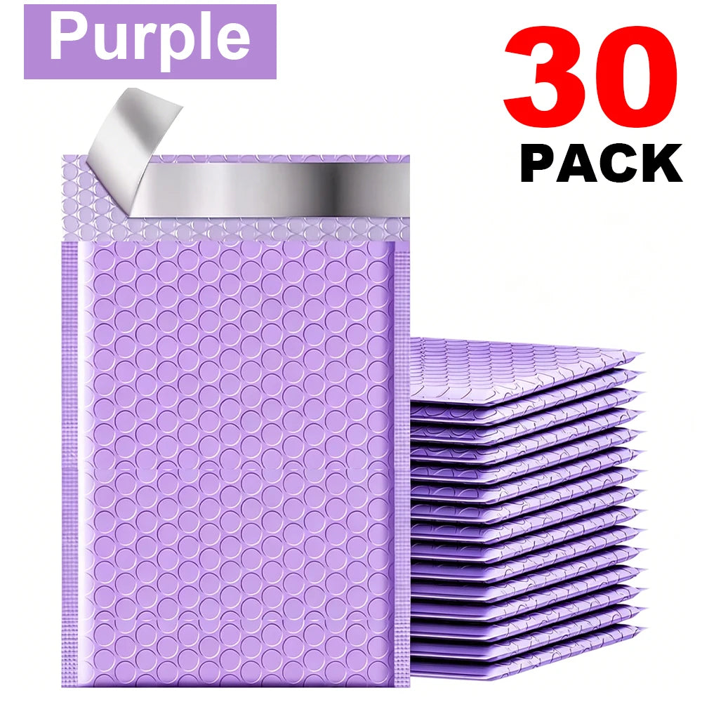 Self Adhesive Mailing Envelopes Bubble Padded Mailers 4 X 6 Inch Small Shipping Bags Waterproof Padded Envelopes for Packaging