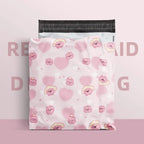 100PCS Poly Mailer Adhesive Envelope Printing Bag DIY Clothes T-shirt Pantihose Skirt Underwear Bra Shipping Packaging Pouches