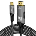 8K USB C to HDMI 2.1 Cable Adapter  8K60Hz Type C to HDMI Cable for Thunderbolt 3 Compatible with MacBook Pro  IPad pro  Laptop