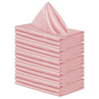 50pcs Satin Napkin 43cm*43cm Serving Table Decor Dinner Towel for Wedding Party Home Hotel Christmas Decor Table Napkins Green