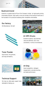 Qualicom CRG067 CRG-067 with chip compatible toner cartridge for CANON i-SENSYS MF651Cw 655Cdw 657Cdw Satera MF656Cdw MF654Cdw