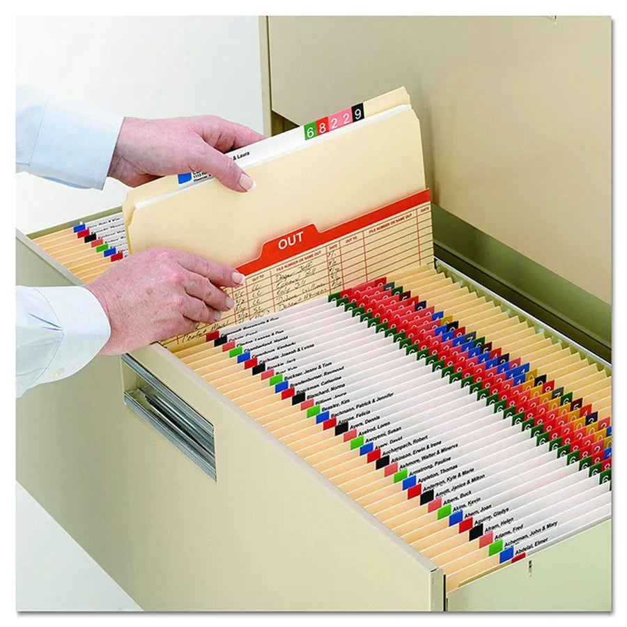 Sharkbang 5pcs/10pcs/20pcs A4 Manila File Folders, Great For Organizer And Easy Files Storage,Khaki Folder Papers