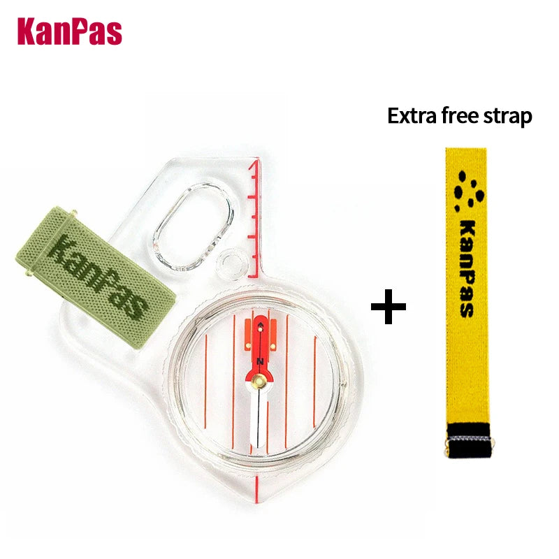 KANPAS Basic Competition Orienteering Thumb Compass, MA-40-FS