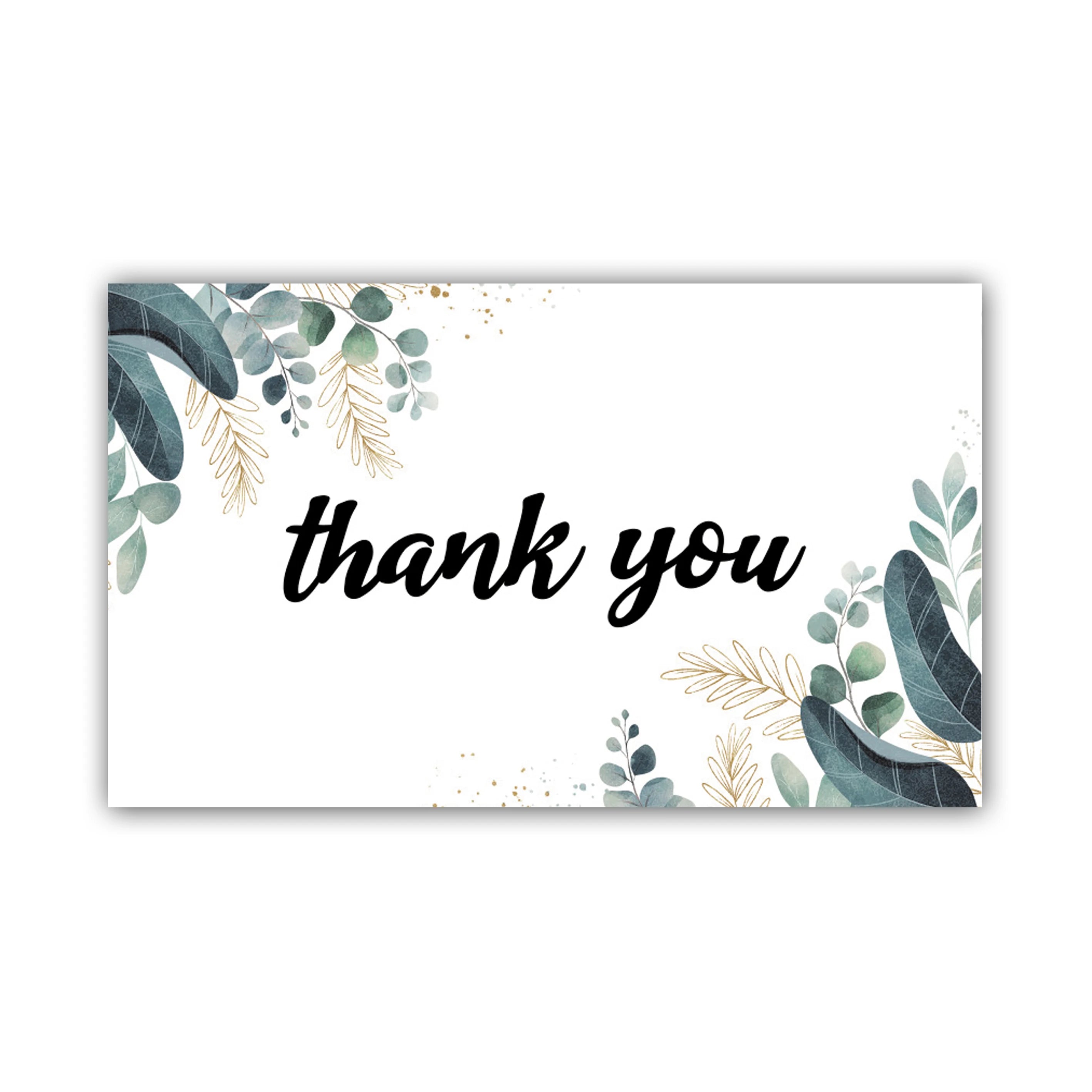 30pcs Thank You for Supporting My Small Business Card Thanks Greeting Card Appreciation Cardstock for Sellers Gift Merci Card