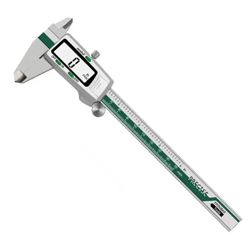 ET50 150mm Digital Caliper Stainless Steel Fraction / MM / Inch 0.01mm High Precision for Mechanical Components Measure
