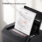 Broyeur De Papier P-5 200 Sheets Waste Paper Shredder P5 Normal Size 2*10mm Auto Feed Electricity Powered Comet Z-500 Office 22L