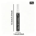 Black Touch-Up Paint Pen 20g - Scratch Remover for Mobile Phone, Camera, Black Surface Chipped Paint Repair Tool