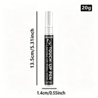Black Touch-Up Paint Pen 20g - Scratch Remover for Mobile Phone, Camera, Black Surface Chipped Paint Repair Tool