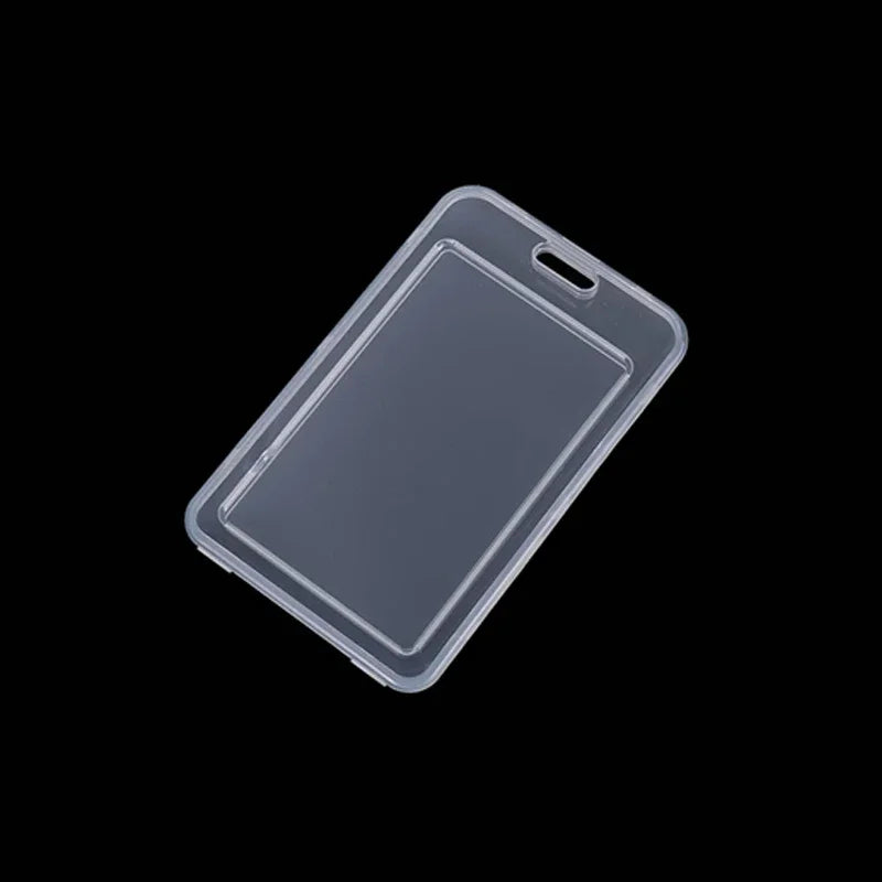 1-10Pcs Waterproof Transparent Card Cover Rigid Plastic Bus Card Holder Case Business Credit Cards Bank ID Card Sleeve Protect