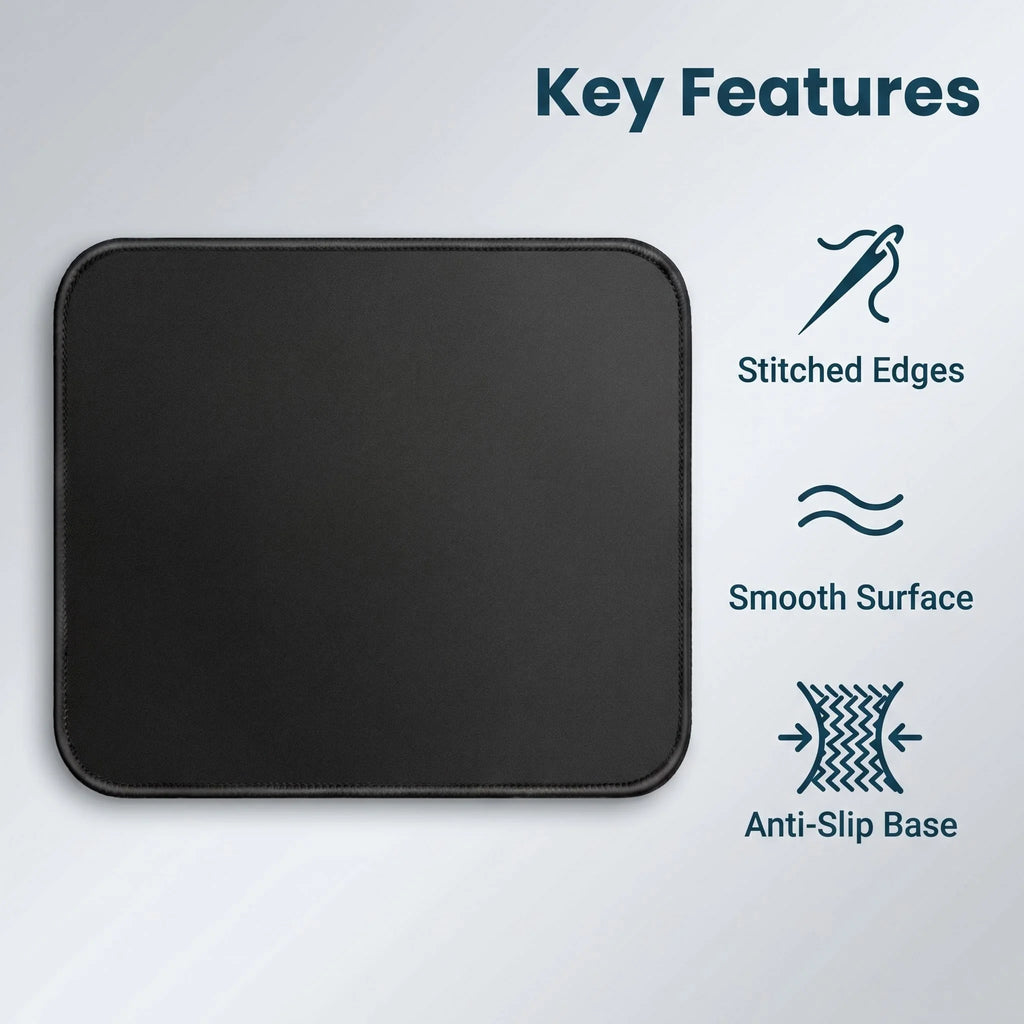XXL Extended Desk Mat Gaming Mouse Pad Large Waterproof Stitched Edge Non-Slip Rubber Base for Office Home Laptop PC Use