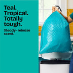 13 Gallon Tall Kitchen Drawstring Trash Bags 20 Count Strong and Flexible for Waste Disposal