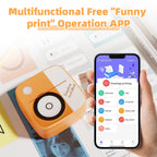 New Photo Printing Machine D2 Mini Printers Thermal Paper Stickers Paper Printer Label Sticker Printer Label Maker Printer