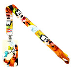 Anime Strap Lanyard for Keys Keychain Badge Holder ID Credit Card Pass Hang Rope Lariat Mobile Phone Charm Accessories