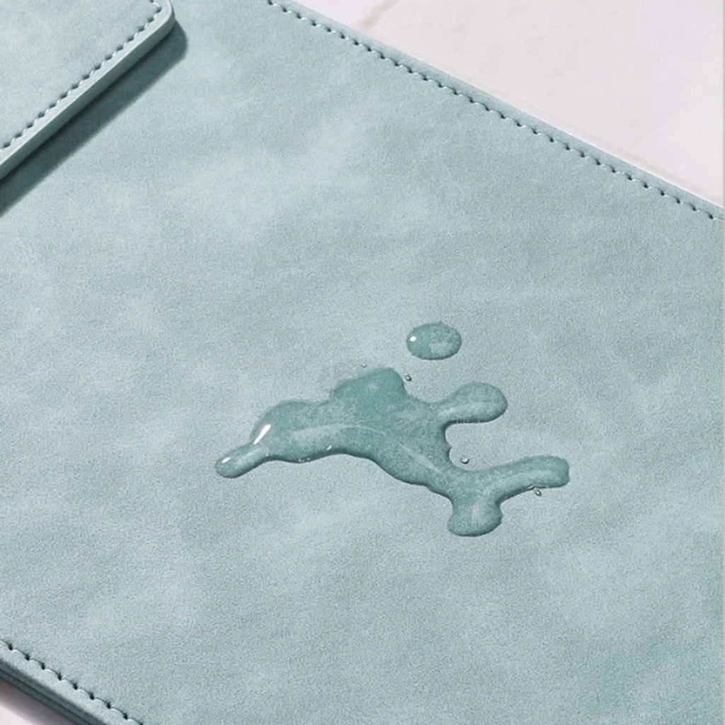 PU Leather Menu Wine Holder Invisible Magnetic Buckle Pen Insert A4 A6 File Folder Waterproof Clipboard Document Clip Restaurant