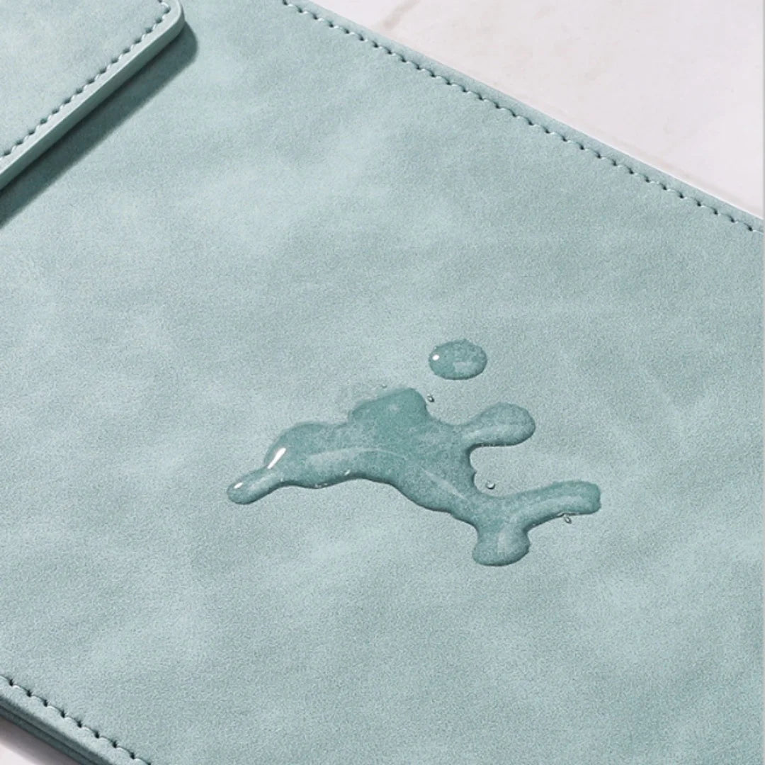 PU Leather Menu Wine Holder Invisible Magnetic Buckle Pen Insert A4 A6 File Folder Waterproof Clipboard Document Clip Restaurant