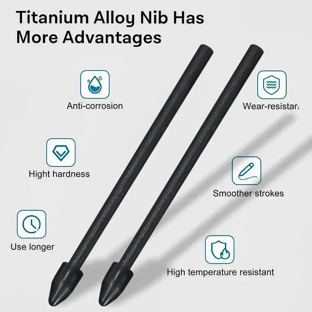 Stylus Pen Tips for Samsung S Pen Replacement S Pencil Spare Nib with Removal Tweezer for Samsung Galaxy Tab S10/S10 Ultra/S9/S8