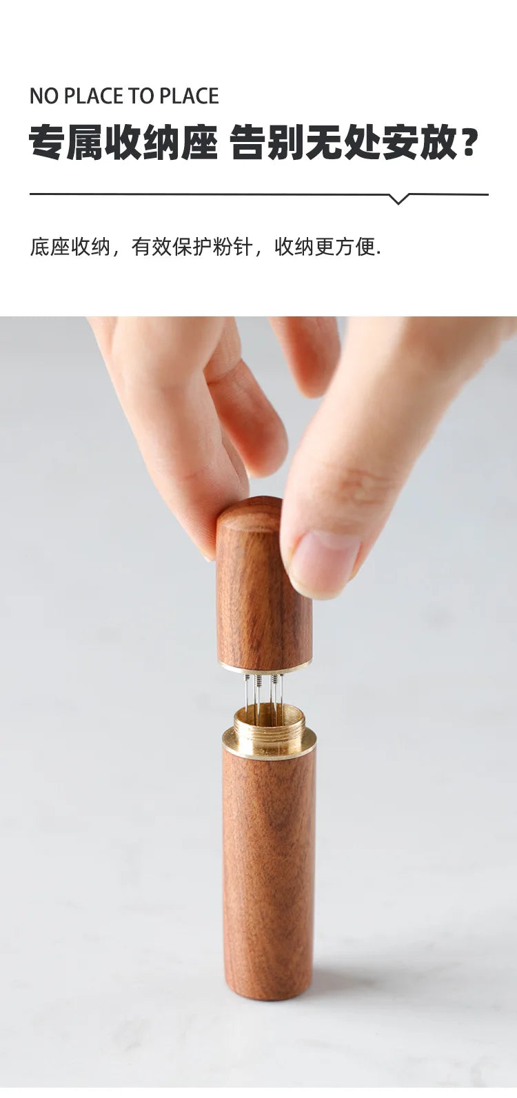 Coffee Tamper Needles Tools Espresso Coffee Stirrer Coffee Stirring Tool 6 Needles Cafe Stirring Barista Accessories