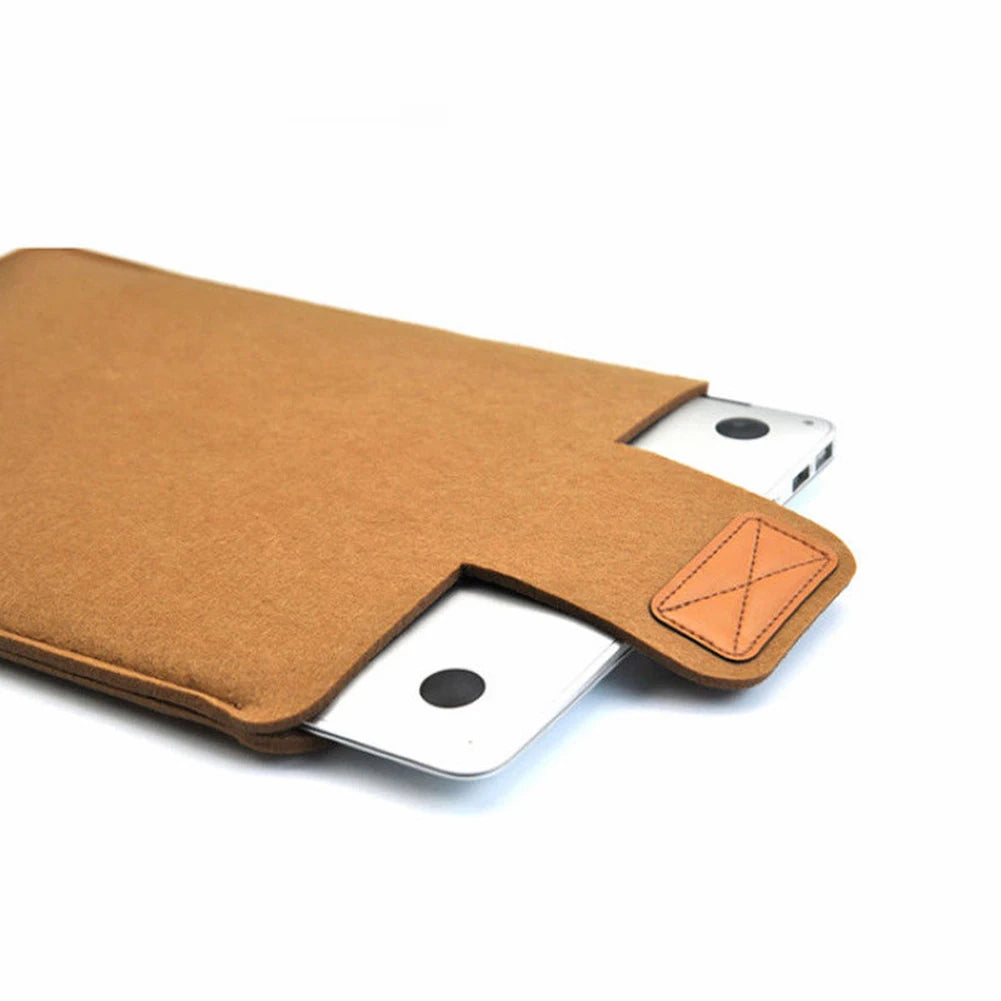 Anti-Scratch Felt Protector Bag Laptops Tablet Protection Case Pouch Light Sleeve For 11 13 15 Inch iPad Pro Macbook Storage Bag