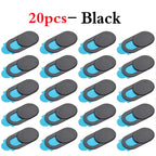 1/5/10/20PCs Ultra Thin Slide Camera Cover Webcam Privacy Shutter Slider Anti-Spy Lens Cover for Laptop Phone Tablet