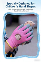 Kids Safety Protection Gloves Durable Waterproof Work Garden Non-Slip,Children Latex Gloves,Puncture-resistant,Kitchen