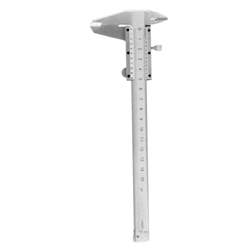 0-150mm High Accuracy Carbon Steel Metal Vernier Caliper Micrometer Gauge Measuring Tool