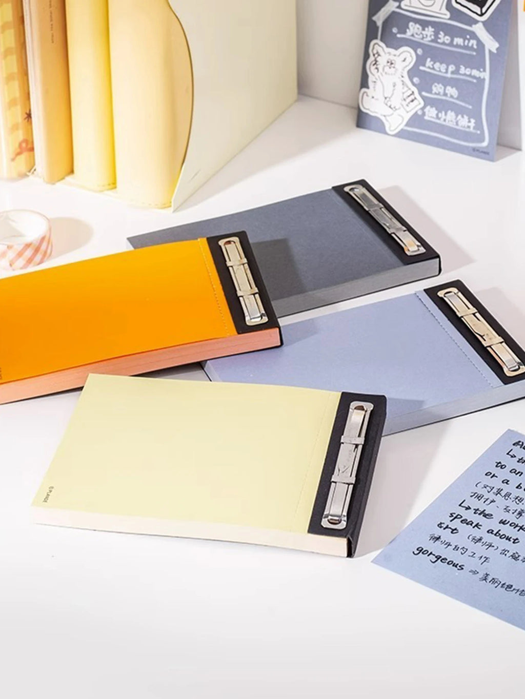 75 Sheets of Plande Note Book Can Be Torn Student Study Memo Hand Account Non-adhesive Notepad Blank Note Book Pocket Stationery