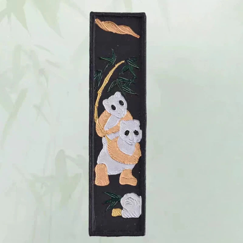 Pine Soot Solid Ink Stick Chinese Traditional Sumi Ink Stick Handmade Ink Block Stick for Calligraphy Painting Practice Art Tool