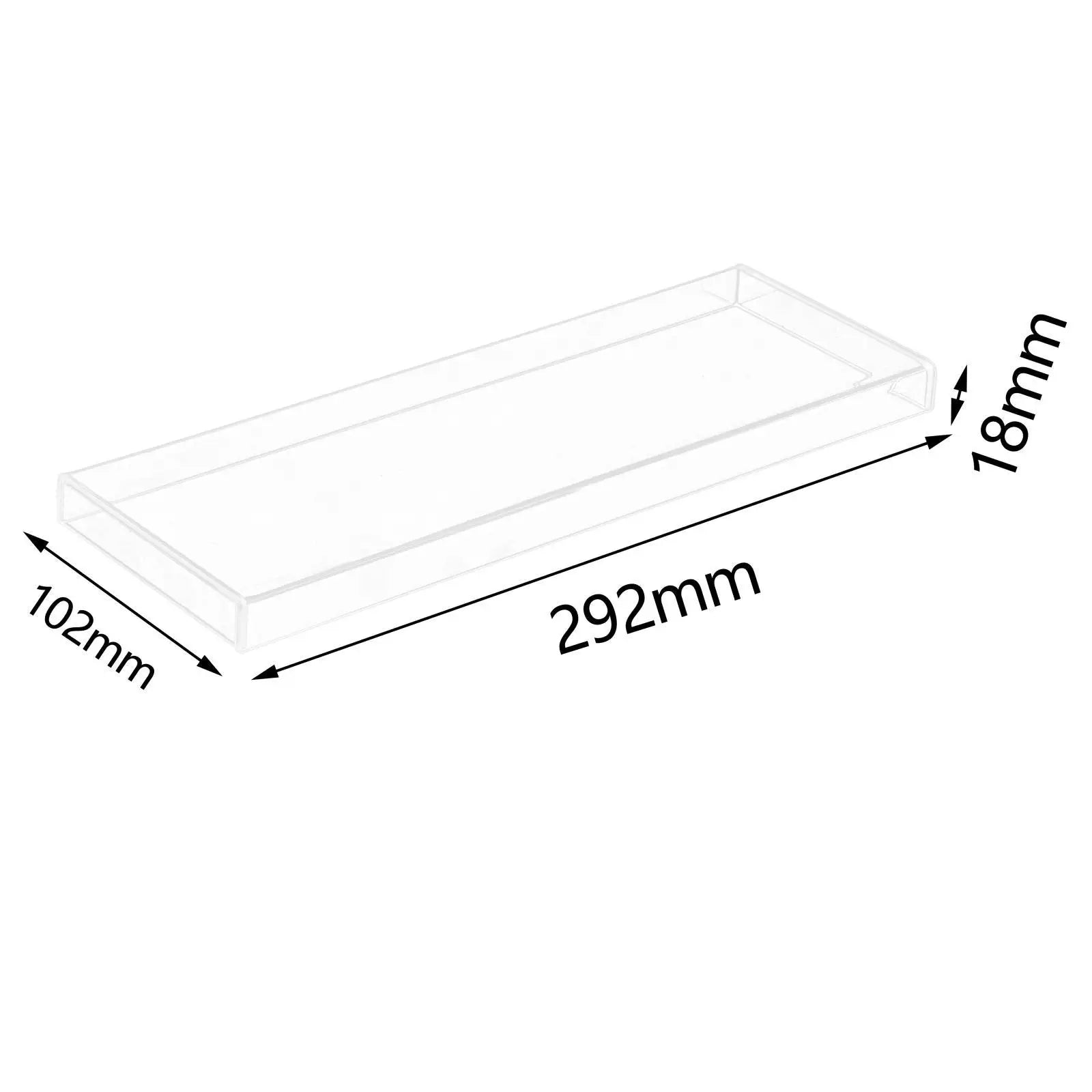 Acrylic Mechanical Keyboard Dust Cover Professional Easy to Use Computer Keyboard Accessories Transparent Protector for Office