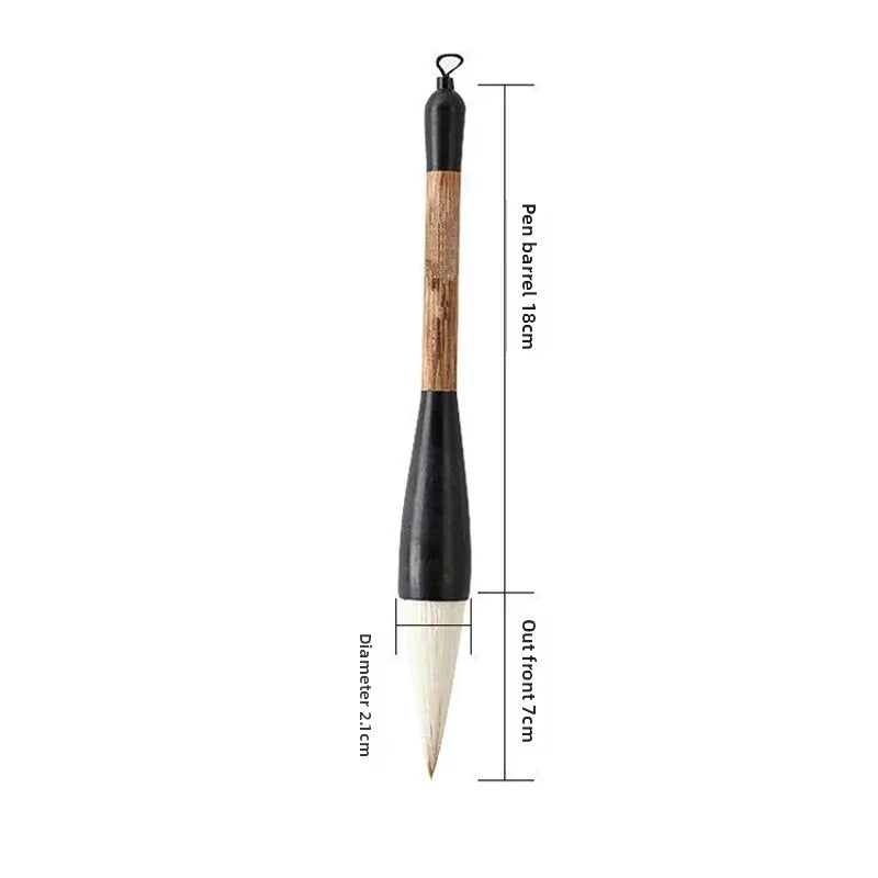 Large Calligraphy Brush Chinese Pen Weasel Wolf Wool Bear Hair Big Character Writing Brush For Spring Festival Couplets
