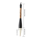 Large Calligraphy Brush Chinese Pen Weasel Wolf Wool Bear Hair Big Character Writing Brush For Spring Festival Couplets