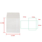 100pcs/lot Invitations Blank Translucent Envelope Postcards Message Card Sulfate Paper Envelope Business Letters Wedding