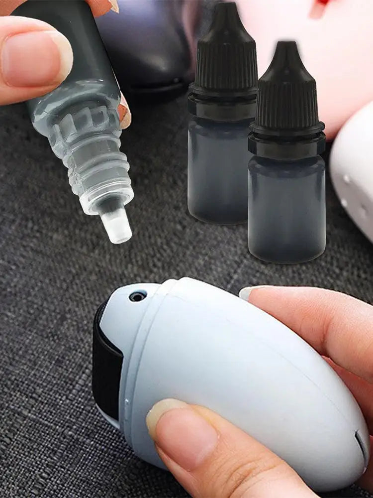 30ml Black Ink Refills Parcel Privacy Information Eliminators Anti-theft ID Security Stamp Messy Code Confidential Seal Supplies