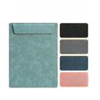 PU Leather Menu Wine Holder Invisible Magnetic Buckle Pen Insert A4 A6 File Folder Waterproof Clipboard Document Clip Restaurant