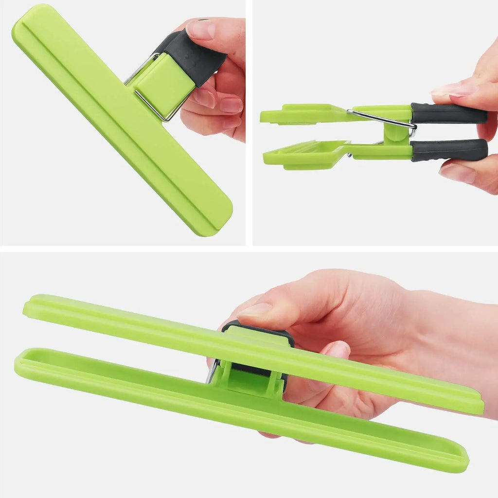 1-10 Food Clips, Large Bag Clips For Food Storage, Snack Clips With Sealed Handles