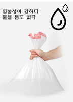 Drawstring Trash Bags Thickened Disposable Kitchen Garbage Can Liners with Handle for Home Office