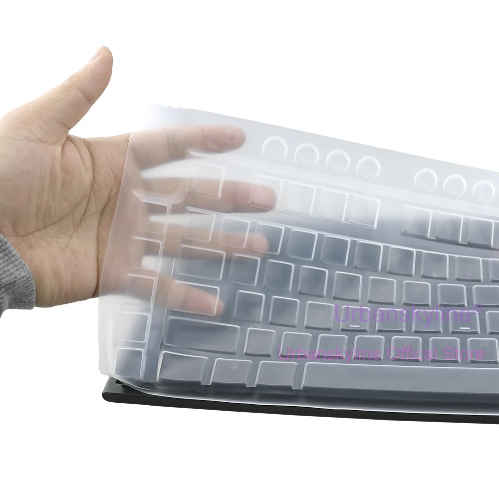 Keyboard Cover for Logitech G813 G913 TKL G915 TKL for Logi Mechanical Protective Protector Skin Case Clear Silicone