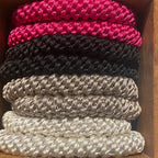 8pcs /lot women fashion colored hair rubber bands for Bracelet girls elastic hair tie knekki hair rope knekki haar elastiek