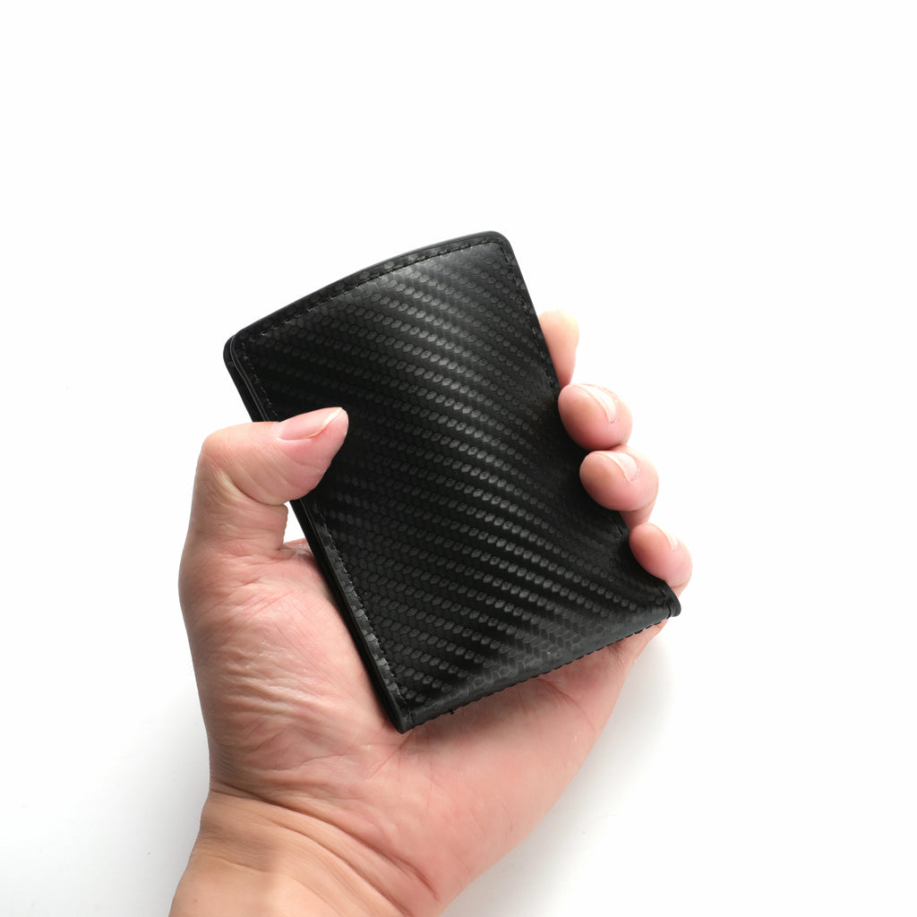 Men's credit card Card holder Carbon Fiber Men's Business Slim card holder