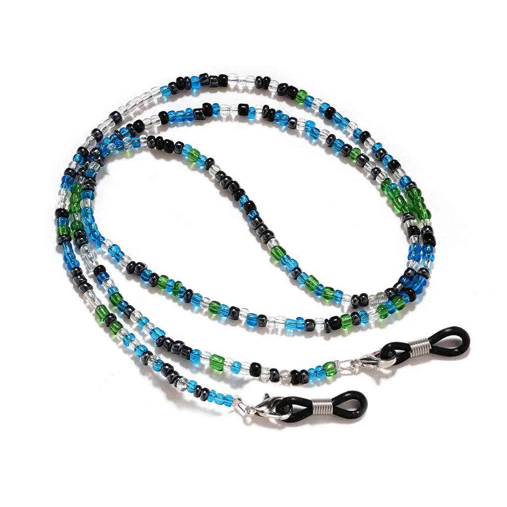 Fashion Eyeglass Chains for Women Pear Crystall Sunglasses Chains Glasses Cord Holder Eyewear Lanyard Necklace Strap Rope
