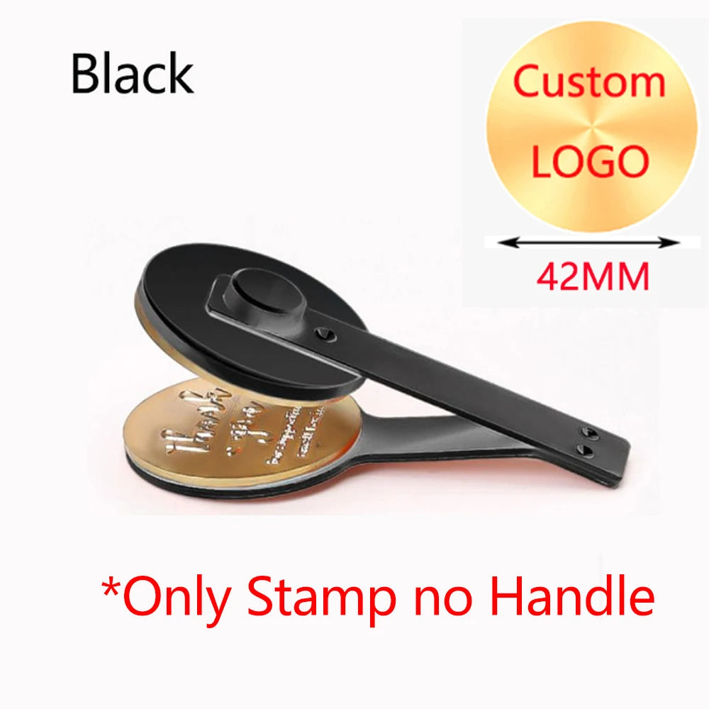 Embosser Stamp LOGO Customized Wedding Library Book Private Seals Customization Envelope Party Invitation Embossing Stamps DIY