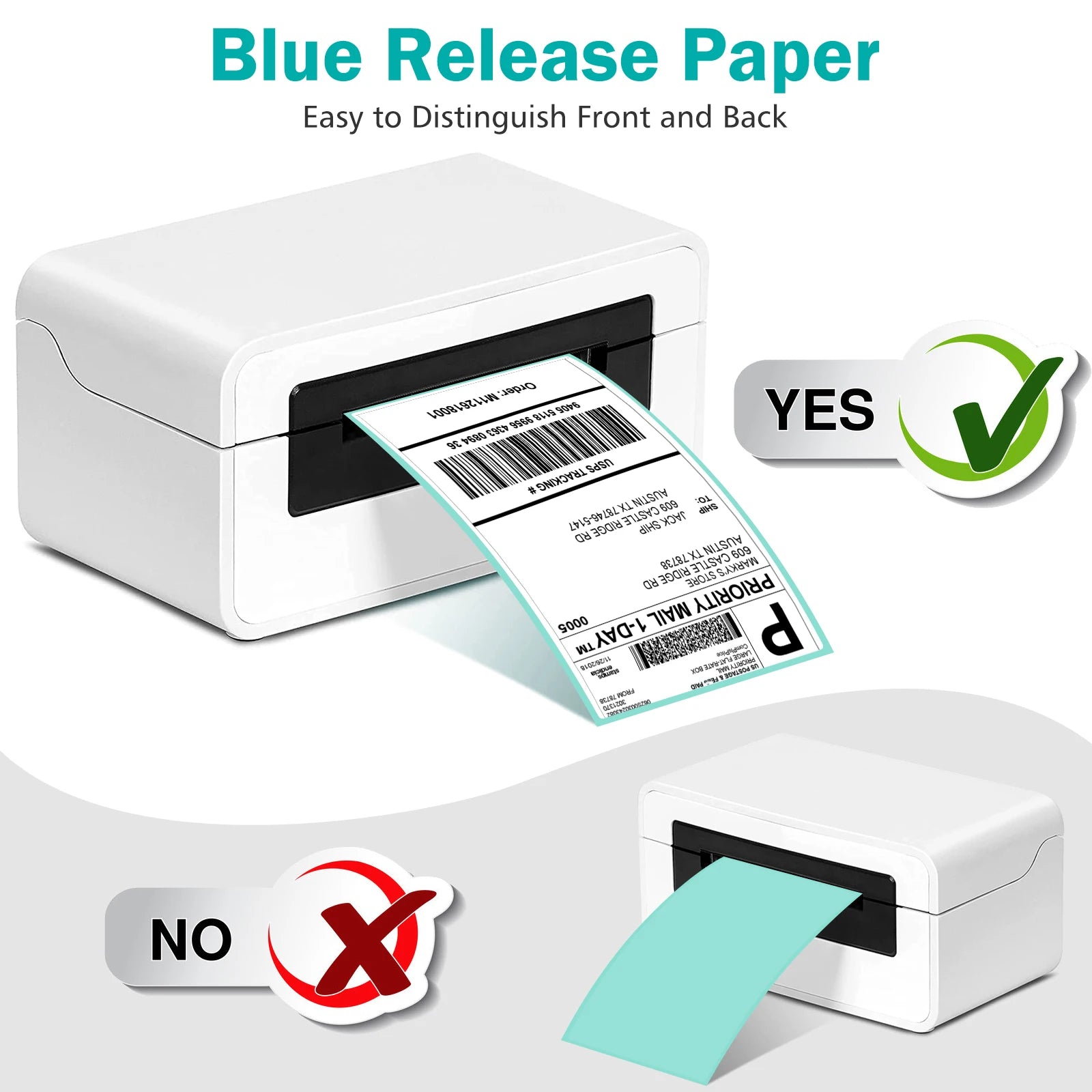 Shipping Labels 4x6",Direct Thermal Labels Compatible with Label Printer ,Roll Mailing Label Easy to Tear Commercial Grade 325