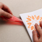 1PC Colorful Plastic Paper Cutter With Handle Point Turner Seam Creaser Letter Opener Mark Presser Tool Office School Supplies