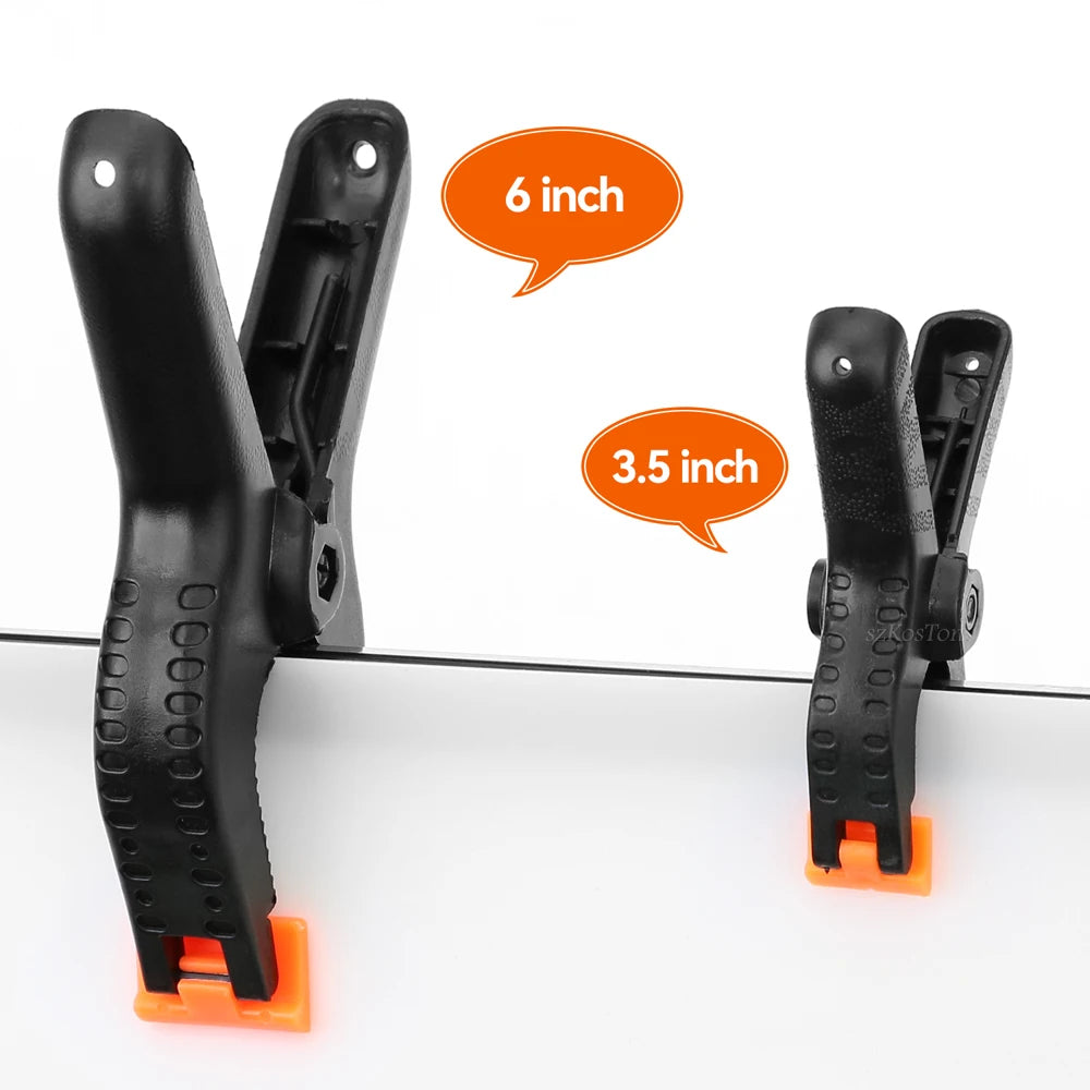 1/2/5/10pcs DIY Plastic Clamp Woodworking Fastening Tools Clamps Photo Studio Background Green Screen Fixed Clip Accessory