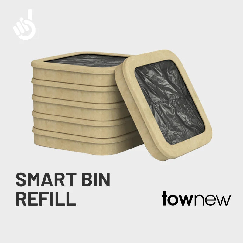 Townew T1 Tair  Smart Trash Can Original Replacement Garbage Bags 6/12 Refill Rings Auto Packing and Changing Bags From Youpin