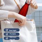 500/750ml Stainless Steel Thermos Cup Double-wall Thermal Insulation Vacuum Flasks Bottle Insulated Coffee Cup Outdoor