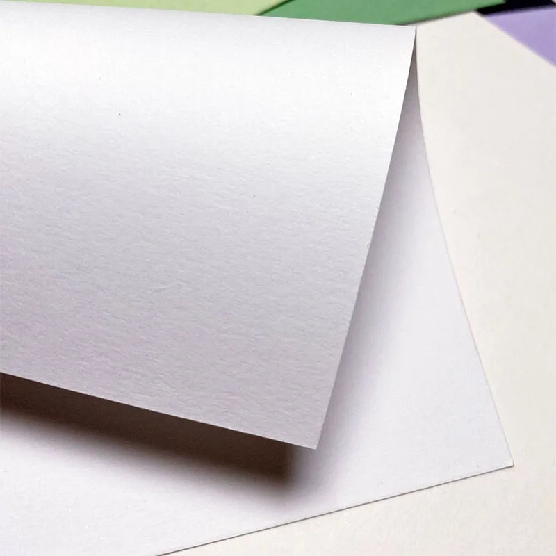 Rainbow 2 Sides Colored Cardstock DIY Blank Paper 250gsm for Postcards Crafts Origami Scrapbooking Party Decors Fun Cards Making
