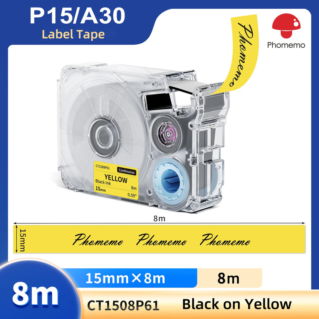 Phomemo A30Label Maker Wireless Mini Thermal Printer Portable Adhesive Sticker Barcode Labeling Machine for Home School Office