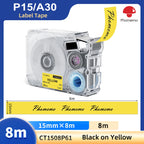 Phomemo A30Label Maker Wireless Mini Thermal Printer Portable Adhesive Sticker Barcode Labeling Machine for Home School Office