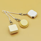 3pcs Set Japanese Style Cute Cat Bread Phone Charms Kitten Toast Keychains Kawaii Lanyard Pendant for Bags Perfect Gift