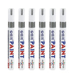 1/3/6/12 Colors Permanent Paint Marker White/Gold/silver Markers for Car Tire Tread Rubber Fabric Paint Metal Paint Marker Pens